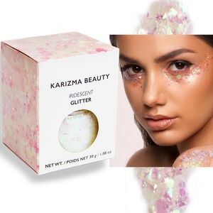 Karizma Beauty Iridescent Large Chunky Glitter NWT